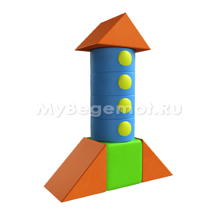 Мягкий игровой комплекс «Ракета»