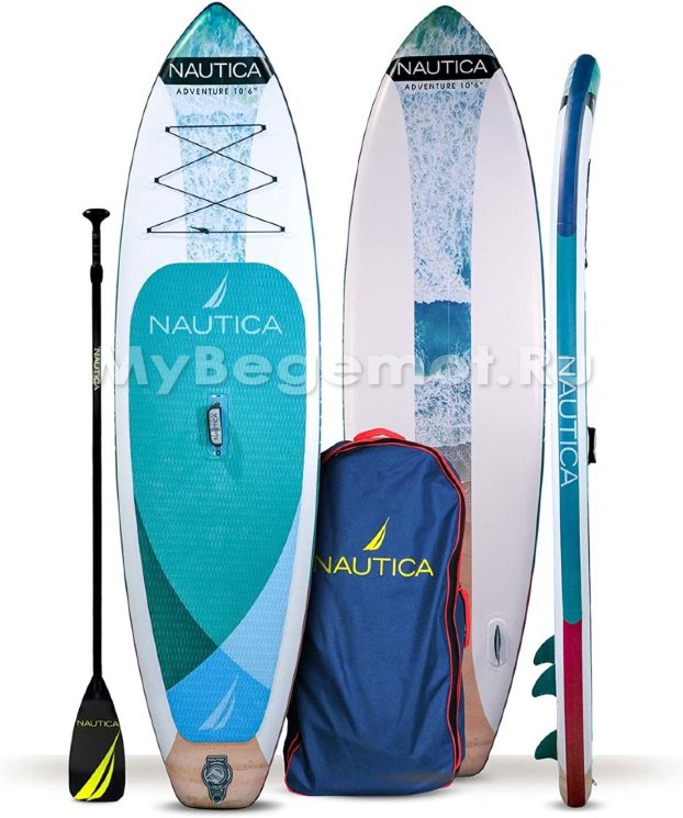 Надувная САП доска Nautica 10.6 (Съёмный плавник)