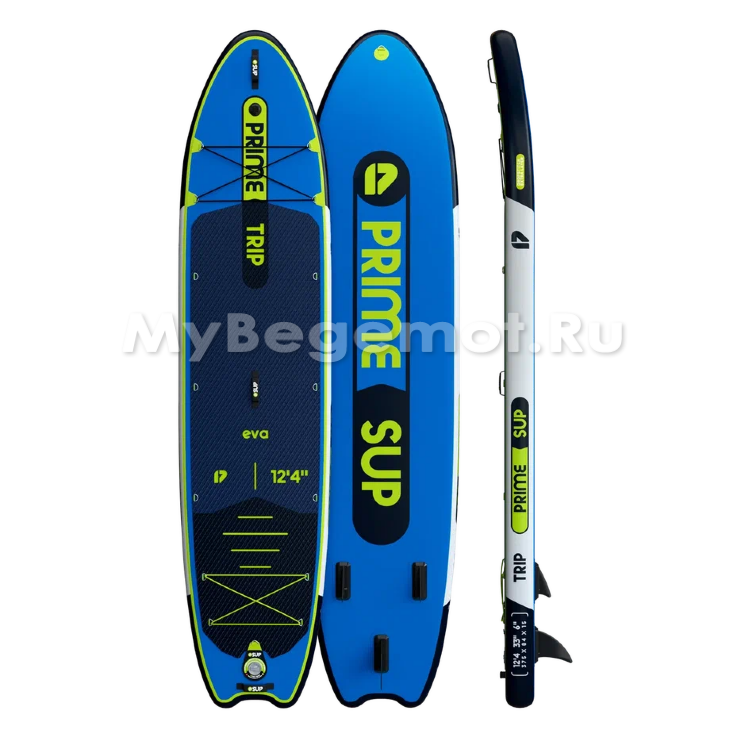 Сапборд PRIME 12.4x33x6 Trip blue (375x84x15 см)